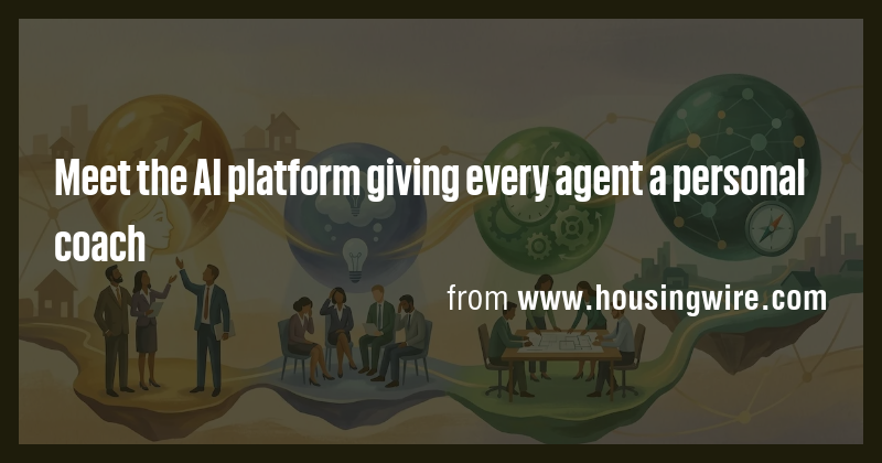 Meet the AI platform giving every agent a personal coach - Briefly
