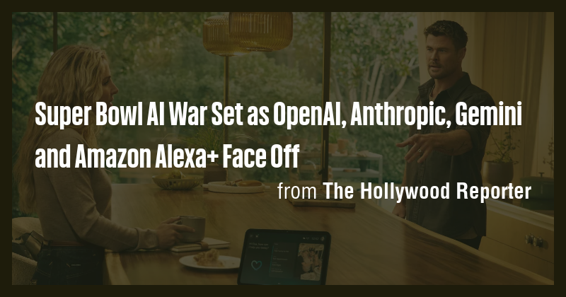 Super Bowl AI War Set as OpenAI, Anthropic, Gemini and Amazon Alexa+ ...