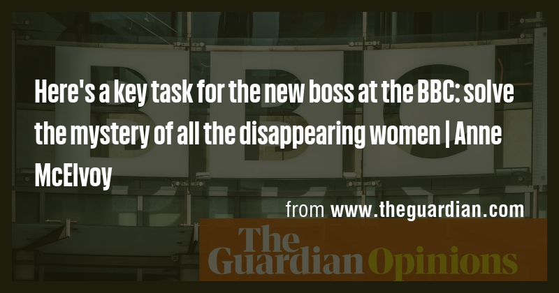 Here's a key task for the new boss at the BBC: solve the mystery of all ...