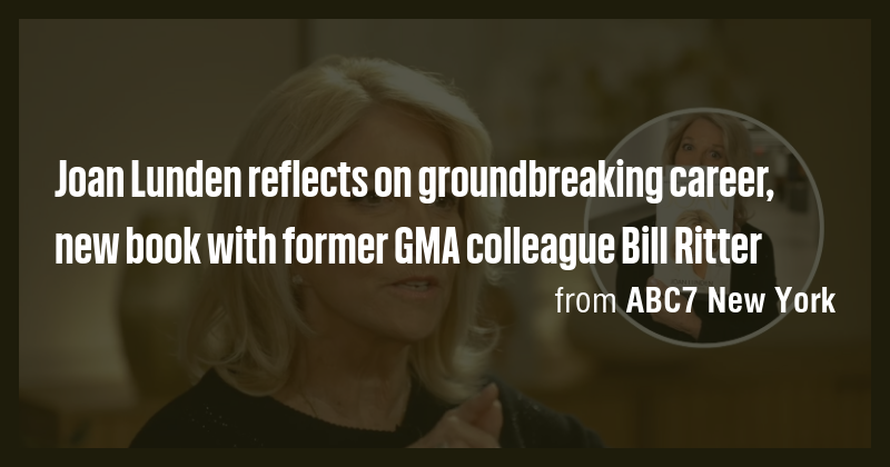 Joan Lunden reflects on groundbreaking career, new book with former GMA ...