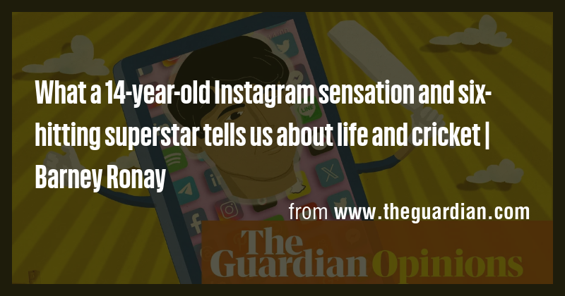 What a 14-year-old Instagram sensation and six-hitting superstar tells ...