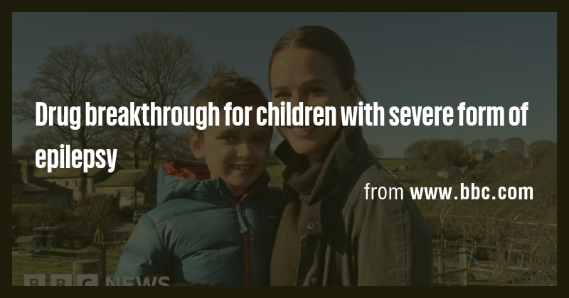 Drug breakthrough for children with severe form of epilepsy - Briefly