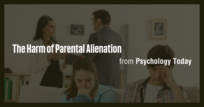 The Harm of Parental Alienation - Briefly