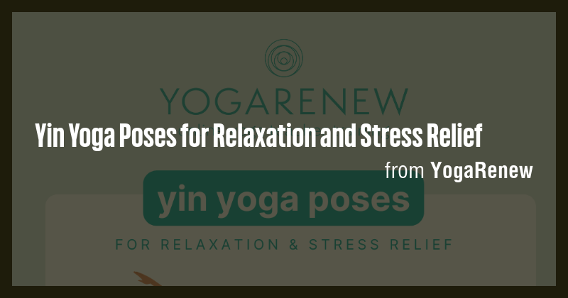 Yin Yoga Poses for Relaxation and Stress Relief - Briefly