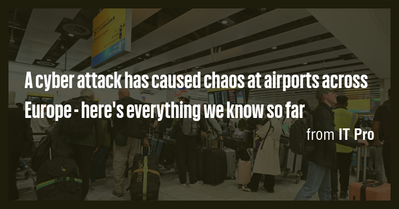 A cyber attack has caused chaos at airports across Europe - here's ... - Here'S Everything We Know So Far