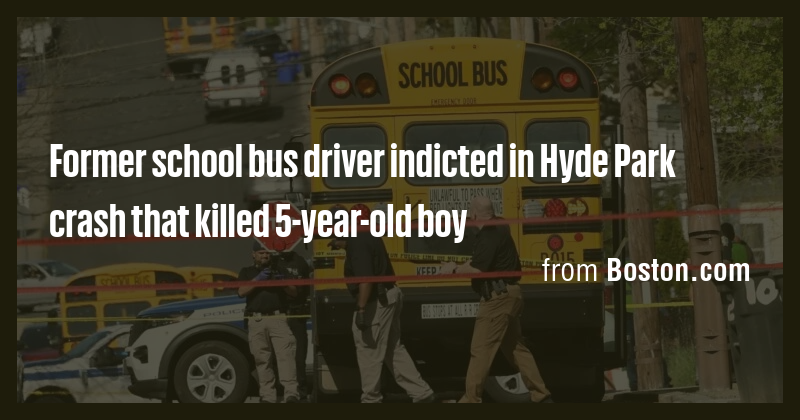 Former school bus driver indicted in Hyde Park crash that killed 5-year ...