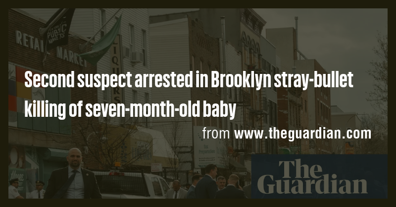 Second suspect arrested in Brooklyn stray-bullet killing of seven-month ...