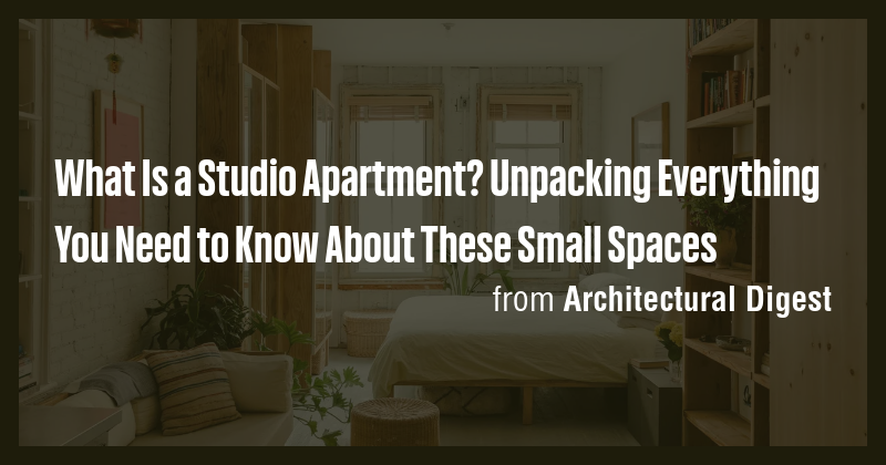 What Is a Studio Apartment? Unpacking Everything You Need to Know About ...