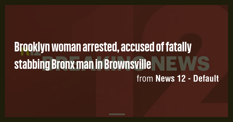 Brooklyn woman arrested, accused of fatally stabbing Bronx man in ...