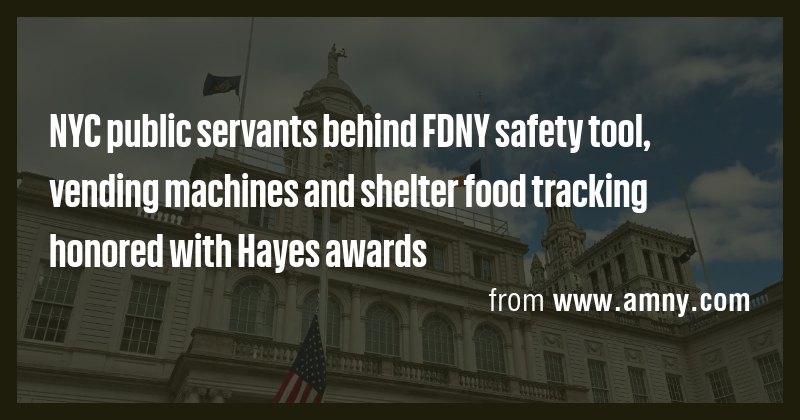 NYC public servants behind FDNY safety tool, vending machines and ...