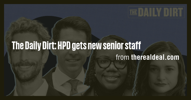 The Daily Dirt: HPD gets new senior staff - Briefly