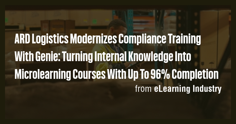 ARD Logistics Modernizes Compliance Training With Genie: Turning ...