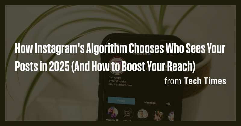 How Instagram's Algorithm Chooses Who Sees Your Posts in 2025 (And How ...