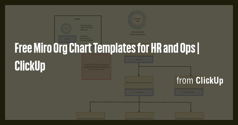 Free Miro Org Chart Templates for HR and Ops | ClickUp - Briefly