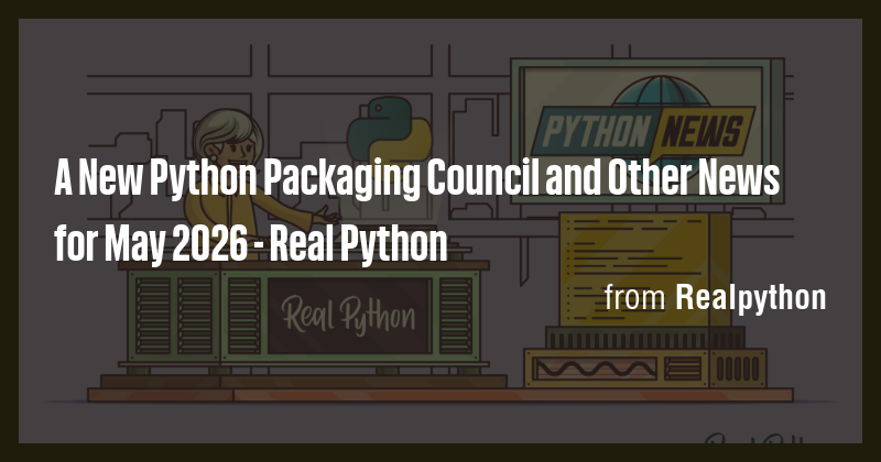 A New Python Packaging Council and Other News for May 2026 - Real ...