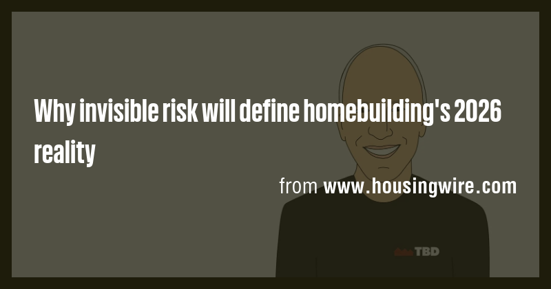 Why invisible risk will define homebuilding's 2026 reality - Briefly