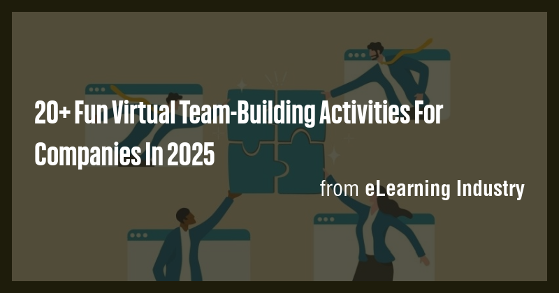20+ Fun Virtual Team-Building Activities For Companies In 2025 - Briefly