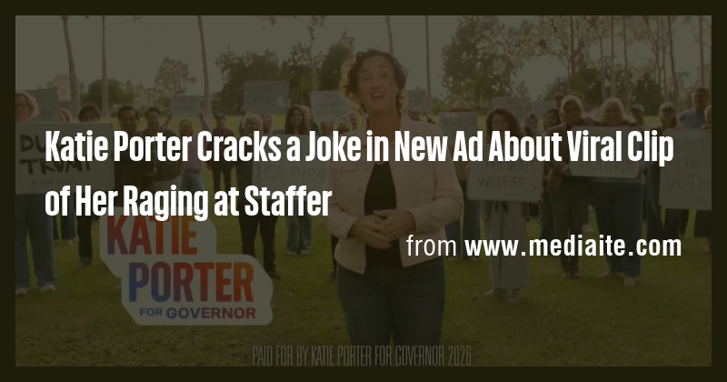 Katie Porter Cracks a Joke in New Ad About Viral Clip of Her Raging at ...