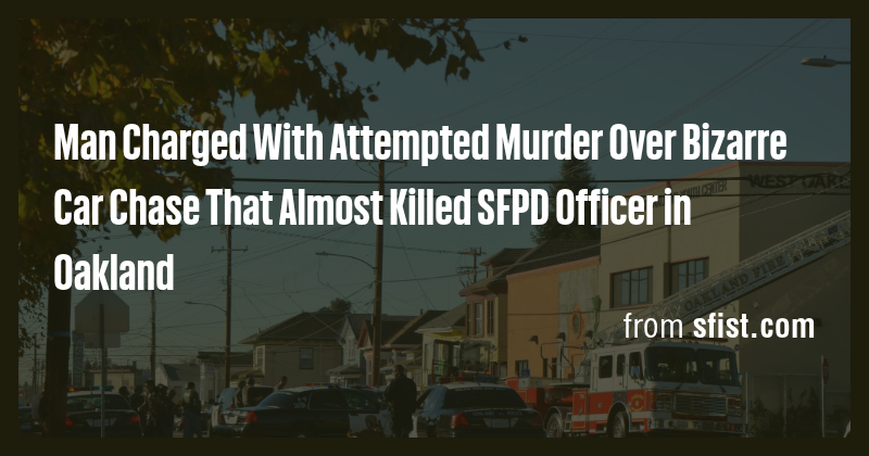 Man Charged With Attempted Murder Over Bizarre Car Chase That Almost ...