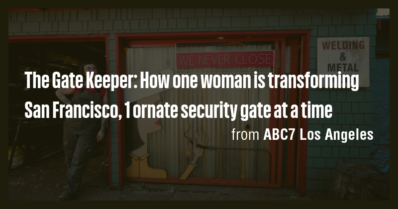 The Gate Keeper: How one woman is transforming San Francisco, 1 ornate ...