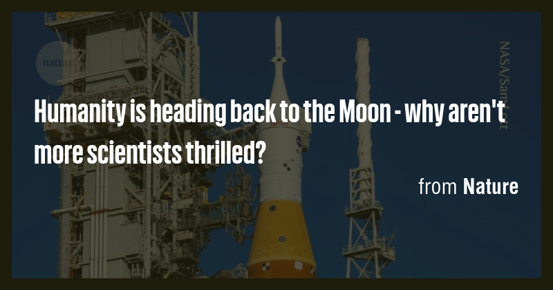 Humanity is heading back to the Moon - why aren't more scientists ...