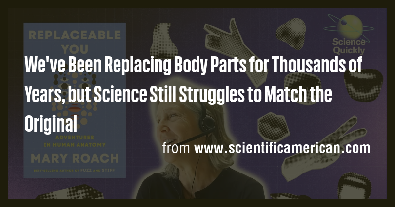 We've Been Replacing Body Parts for Thousands of Years, but Science ...