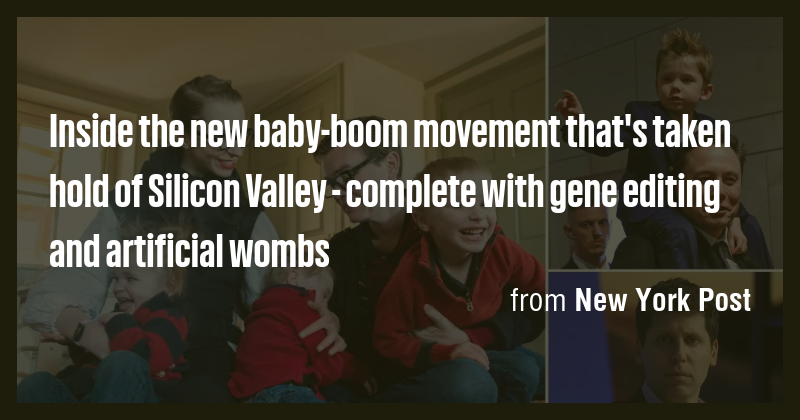 Inside the new baby-boom movement that's taken hold of Silicon Valley ...