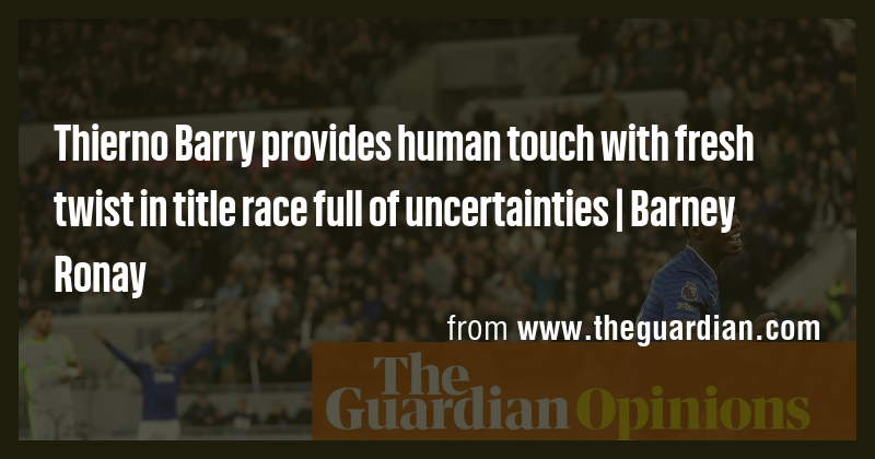 Thierno Barry provides human touch with fresh twist in title race full ...