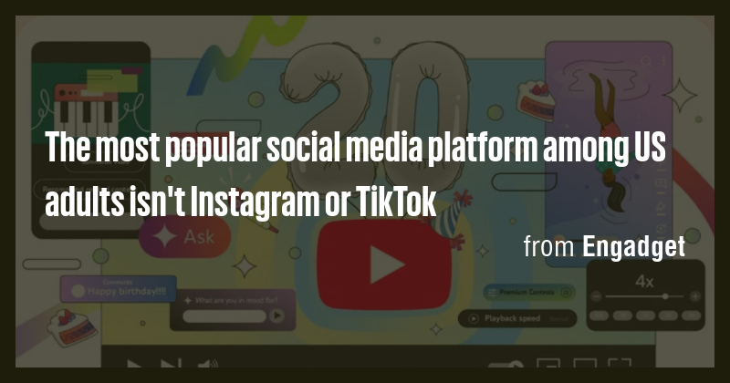 The most popular social media platform among US adults isn't Instagram ...