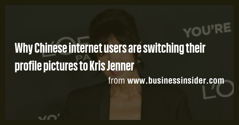 Why Chinese internet users are switching their profile pictures to Kris ...