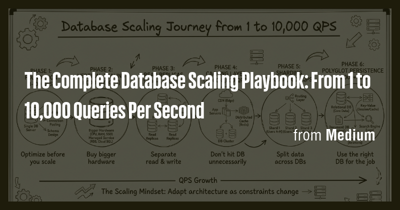 The Complete Database Scaling Playbook: From 1 to 10,000 Queries Per ...