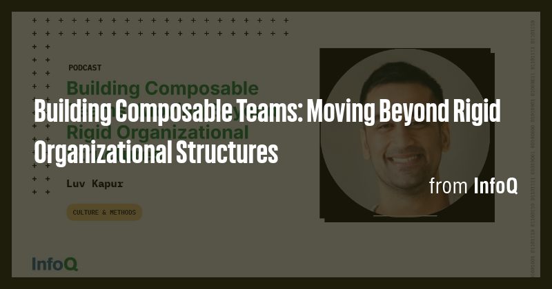 Building Composable Teams: Moving Beyond Rigid Organizational ...