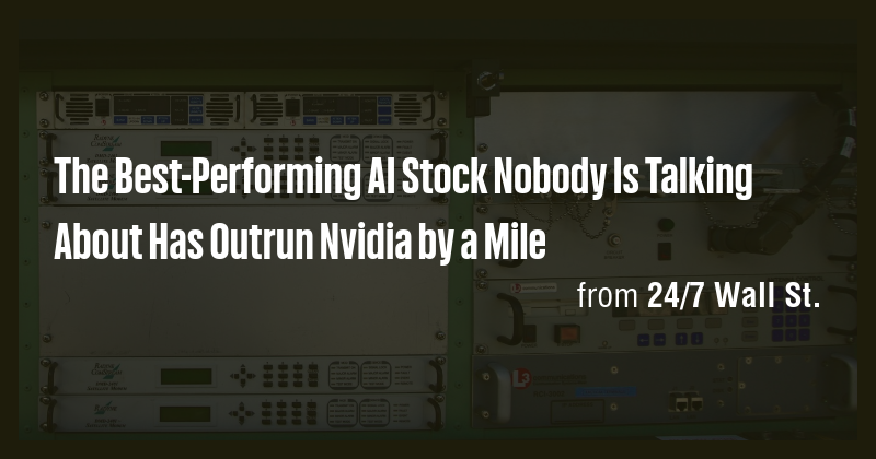 The Best-Performing AI Stock Nobody Is Talking About Has Outrun Nvidia ...