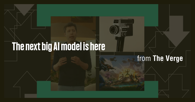 The next big AI model is here - Briefly