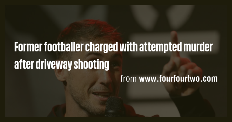 Former footballer charged with attempted murder after driveway shooting ...