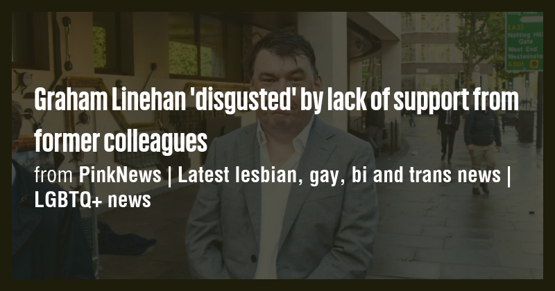 Graham Linehan 'disgusted' by lack of support from former colleagues ...