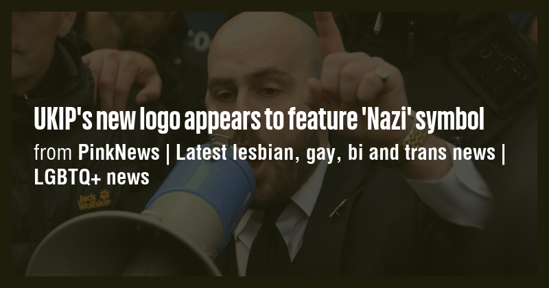 UKIP's new logo appears to feature 'Nazi' symbol - Briefly