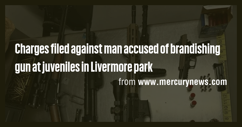 Charges filed against man accused of brandishing gun at juveniles in ...