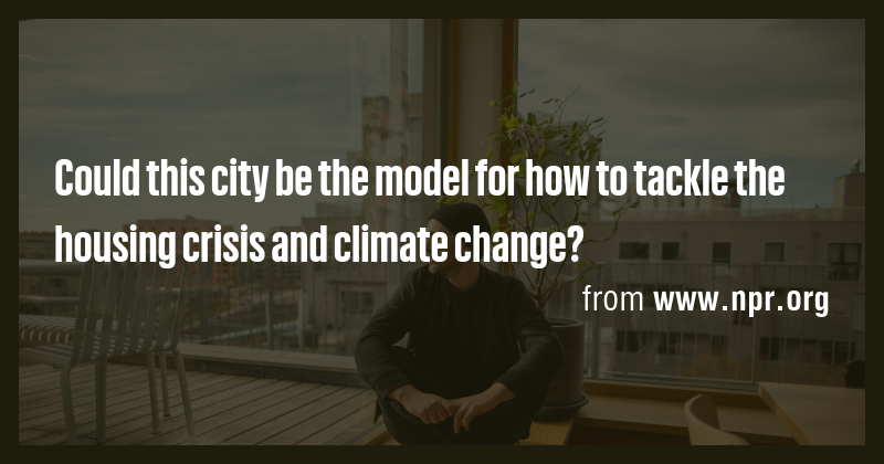 Could this city be the model for how to tackle the housing crisis and ...