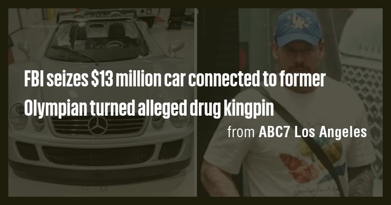 FBI seizes $13 million car connected to former Olympian turned alleged ...