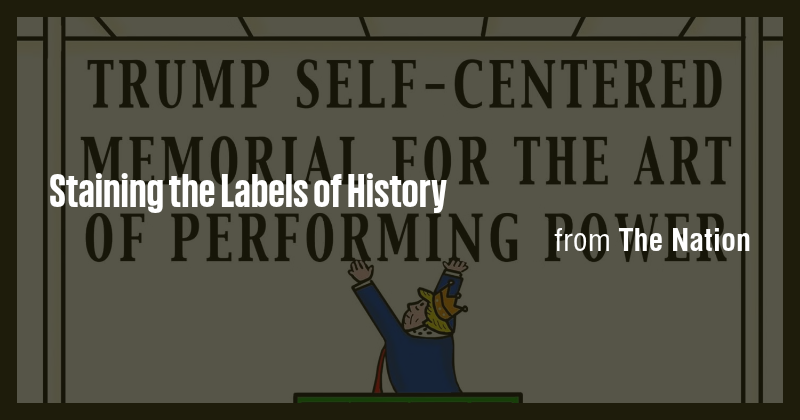 Staining the Labels of History - Briefly