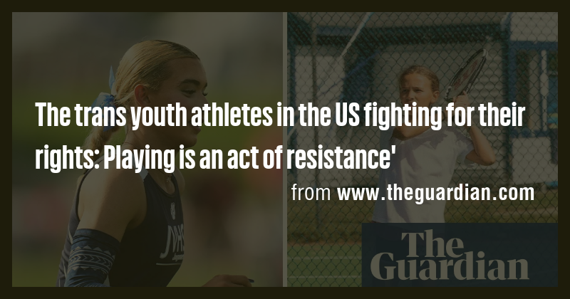 The trans youth athletes in the US fighting for their rights: Playing ...