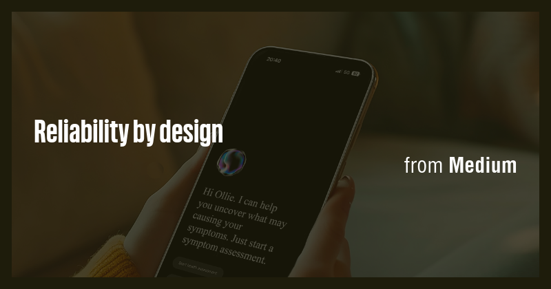 Reliability by design - Briefly