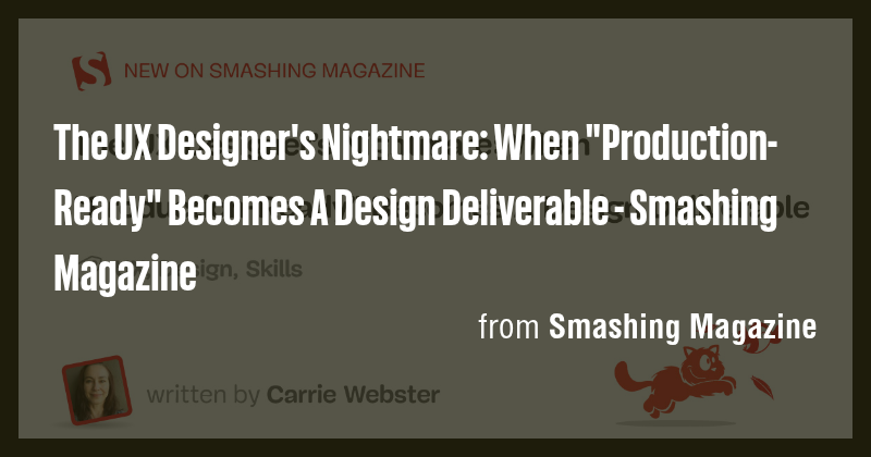The UX Designer's Nightmare: When 