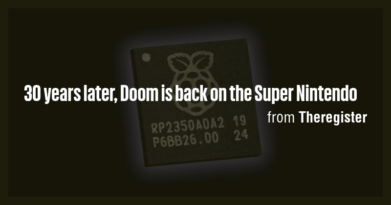 30 years later, Doom is back on the Super Nintendo - Briefly