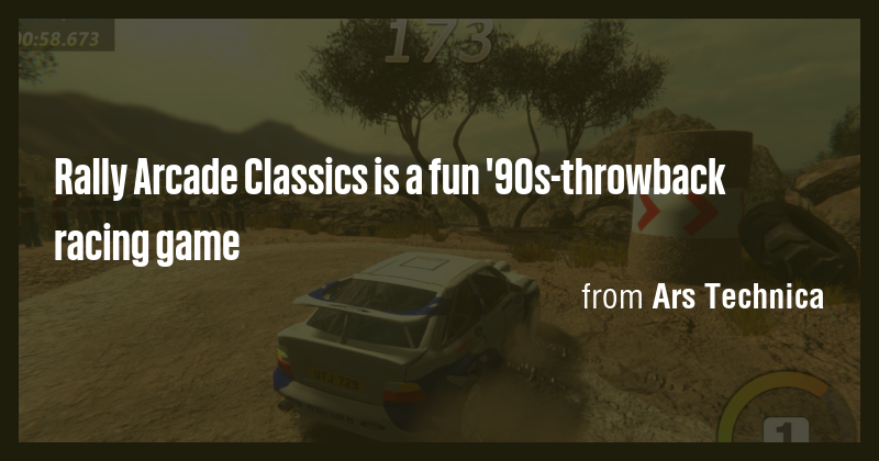 Rally Arcade Classics is a fun '90s-throwback racing game - Briefly