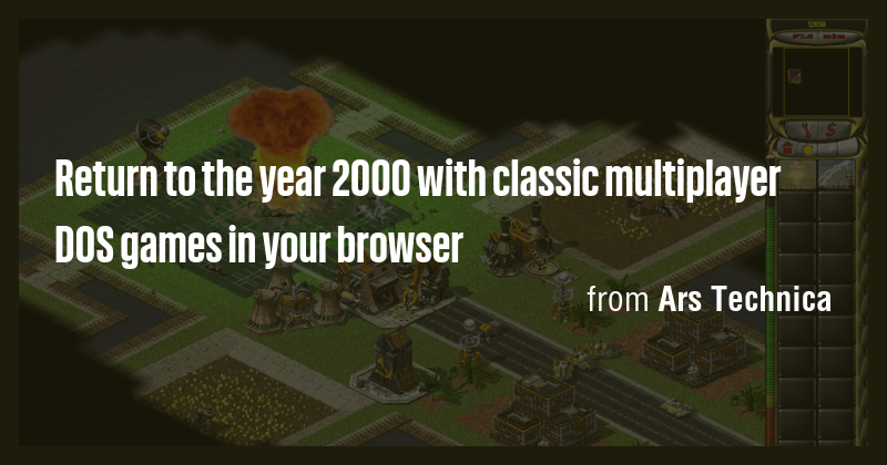 Return to the year 2000 with classic multiplayer DOS games in your ...