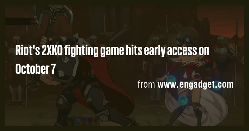 Riot's 2XKO fighting game hits early access on October 7 - Briefly