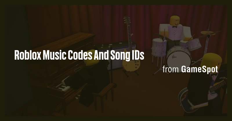 Roblox Music Codes And Song IDs - Briefly