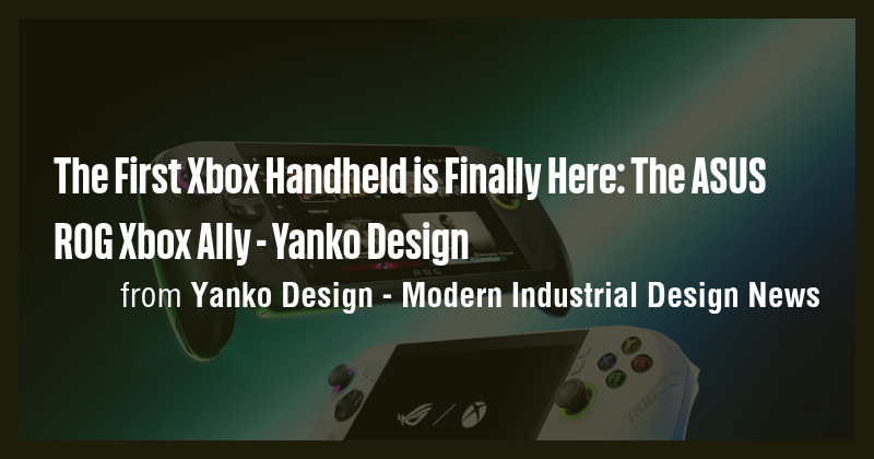 The First Xbox Handheld is Finally Here: The ASUS ROG Xbox Ally - Yanko ...